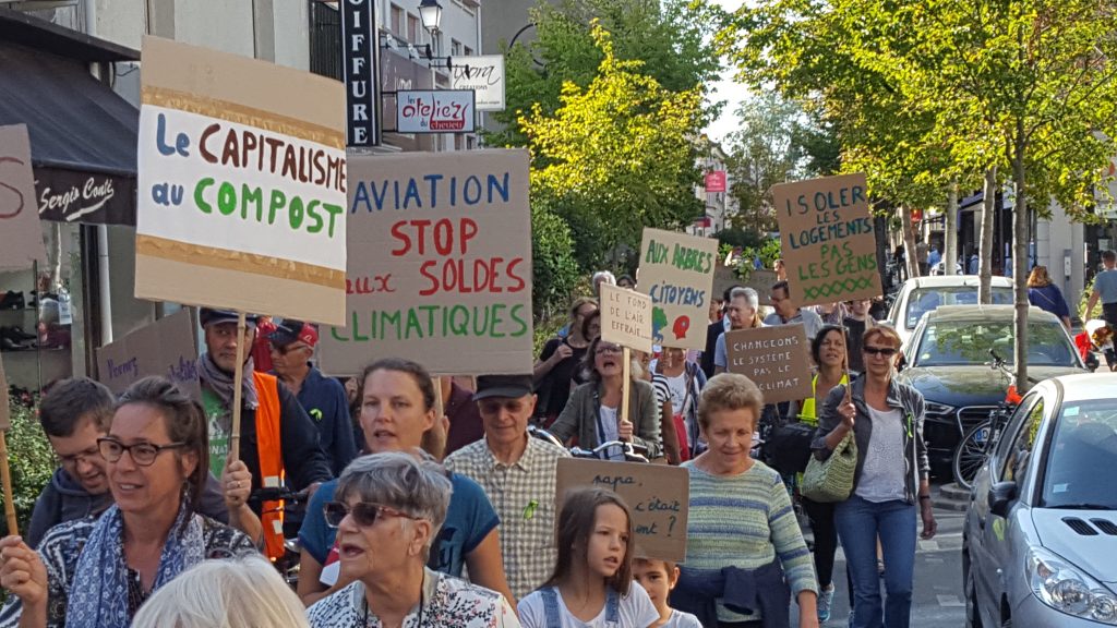 marche pour le climat à St-Maur