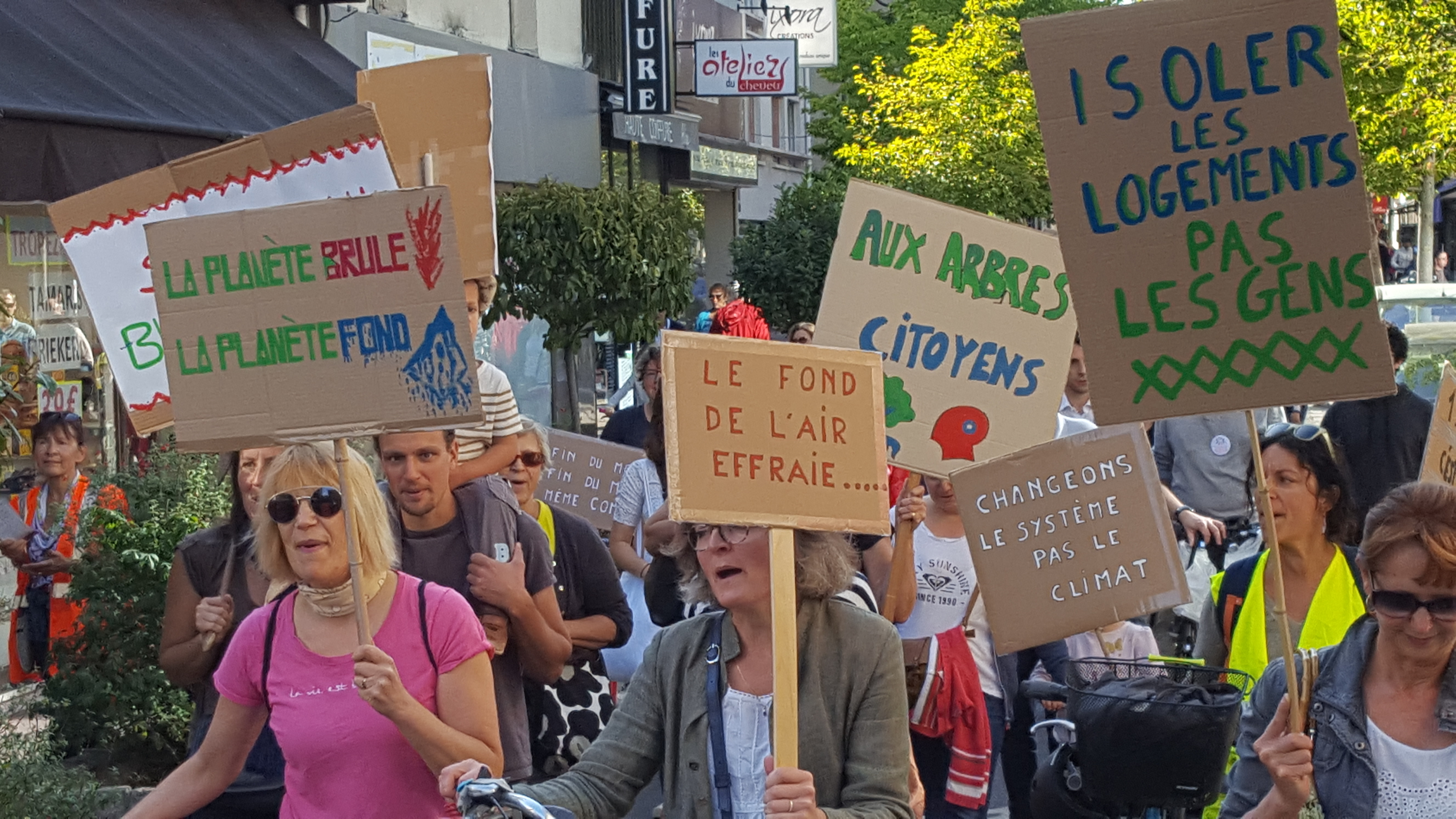 marche pour le climat à St-Maur