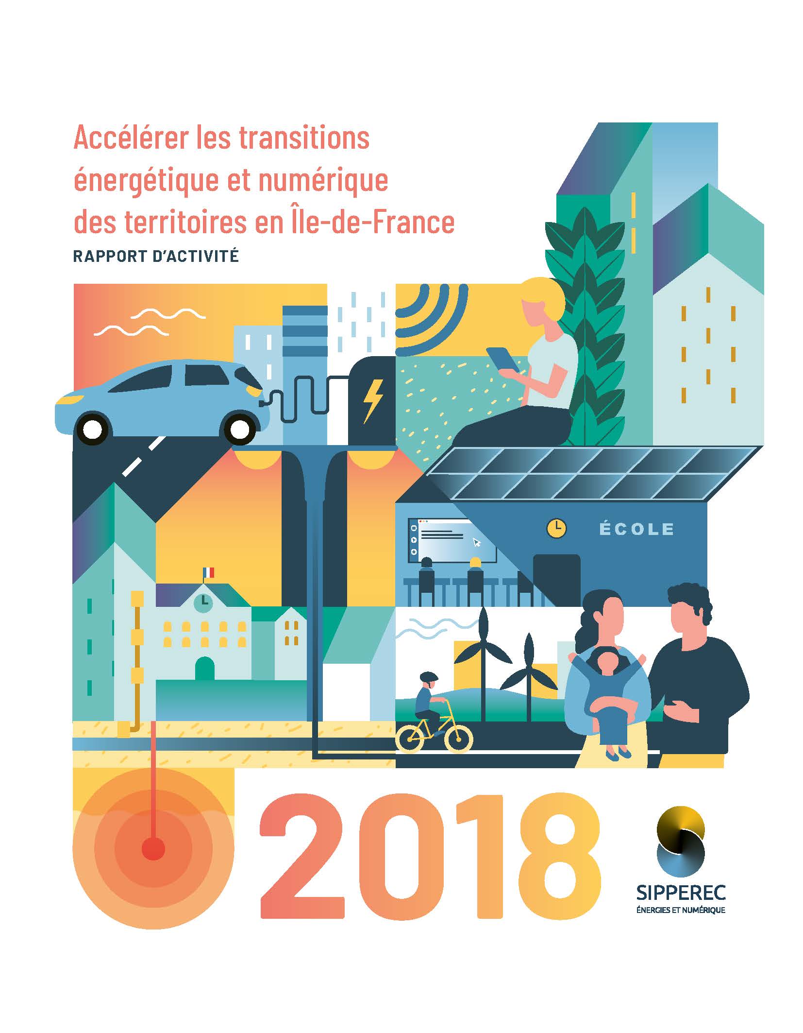 Page couverture rapport SIPPEREC 2018